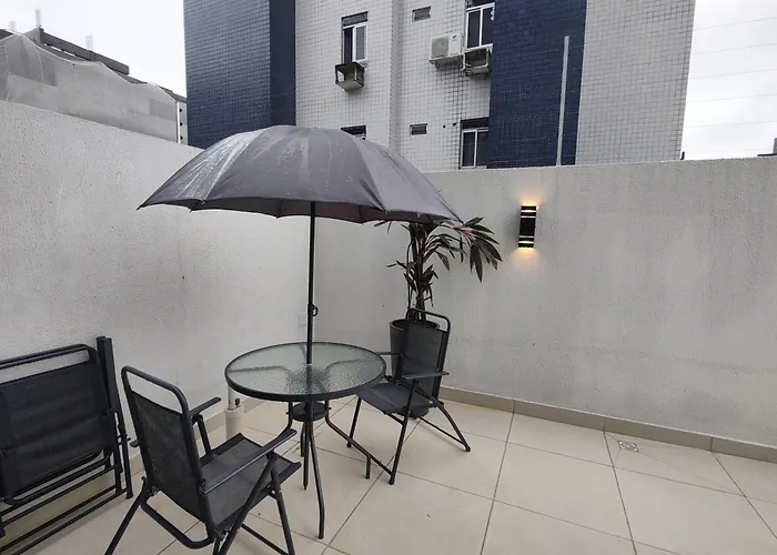 Flat 150M Da Praia Do Bessa Terreo Com Area Externa