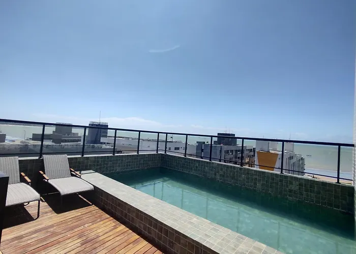 Flat 150M Da Praia Do Bessa Terreo Com Area Externa